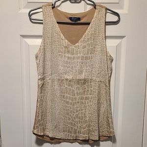 KELLY BY CLINTON KELLY SEQUIN TOP, SIZE XS